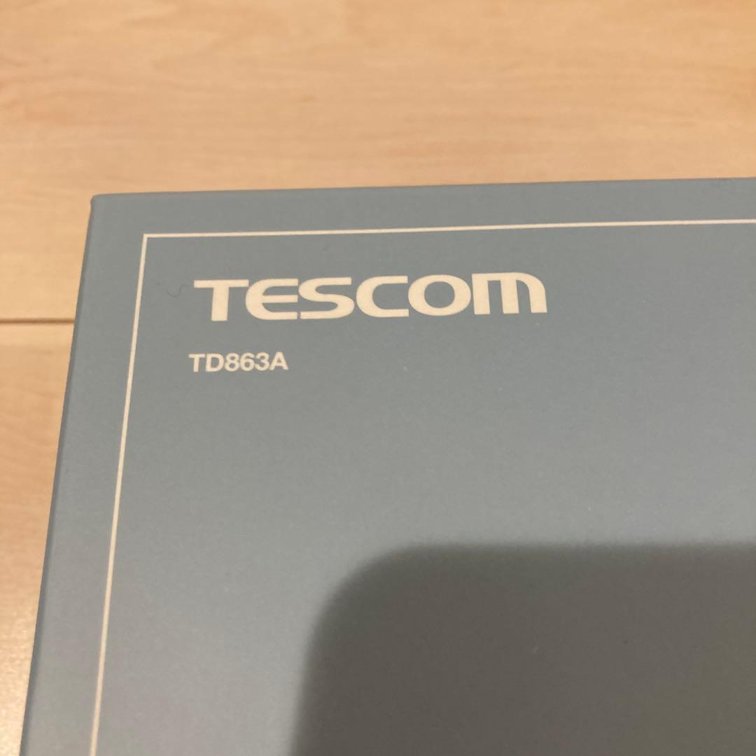 新品　未開封品　テスコム ドライヤー マイナスイオン TD863A-C