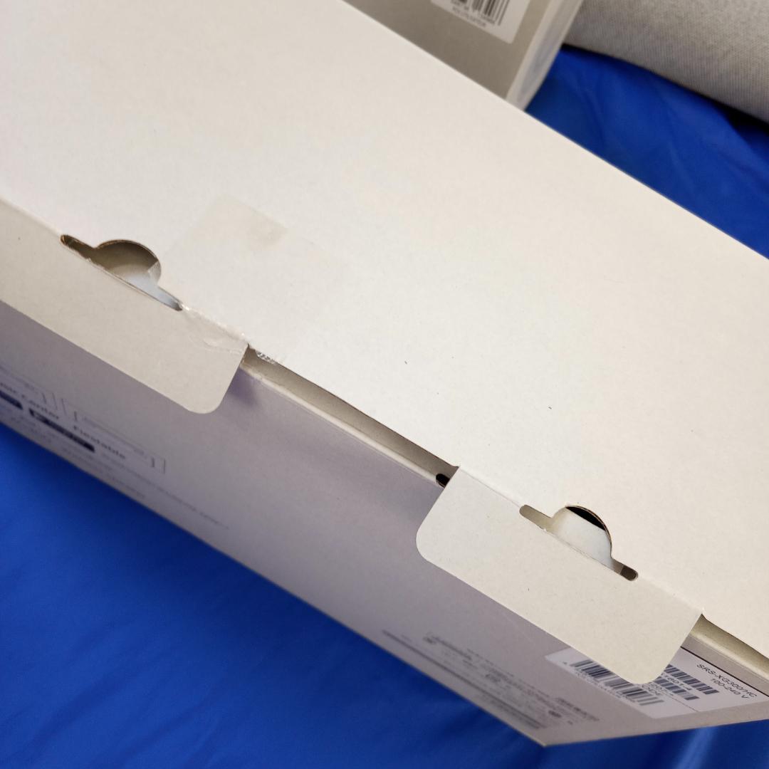 ソニー SRS-XG300 HC ライトグレー ワイヤレススピーカー 二台組