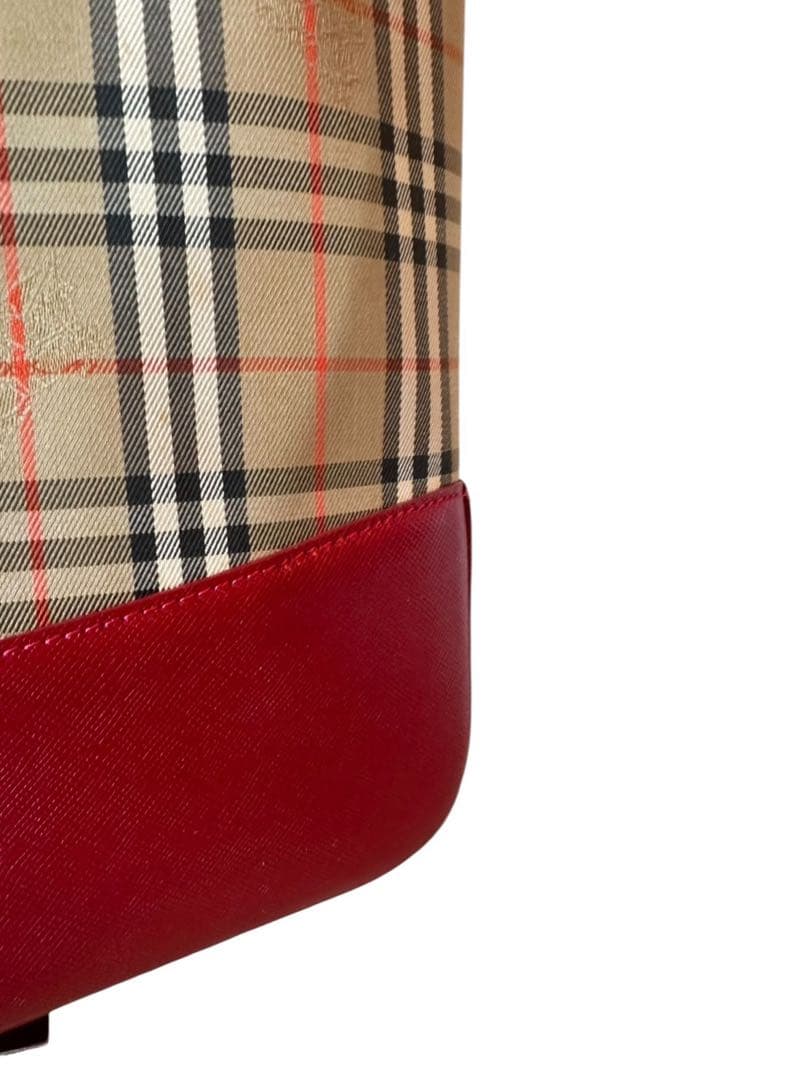 『美品』Burberry チェック柄 ショルダーバッグ，最終値下げ