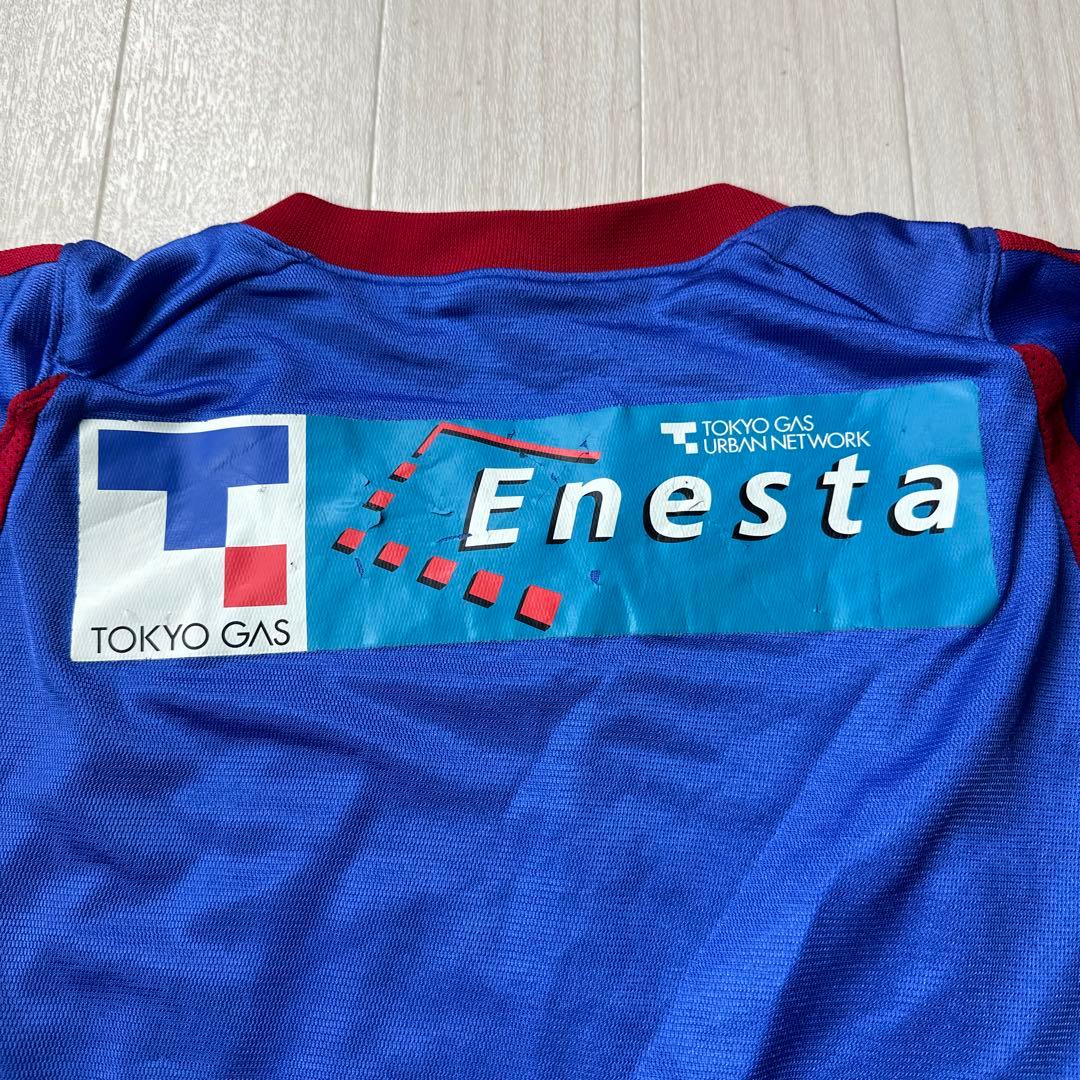 【希少】アディダスFC東京ユニフォーム03/04 Lサイズ中メッシュ2重タイプ