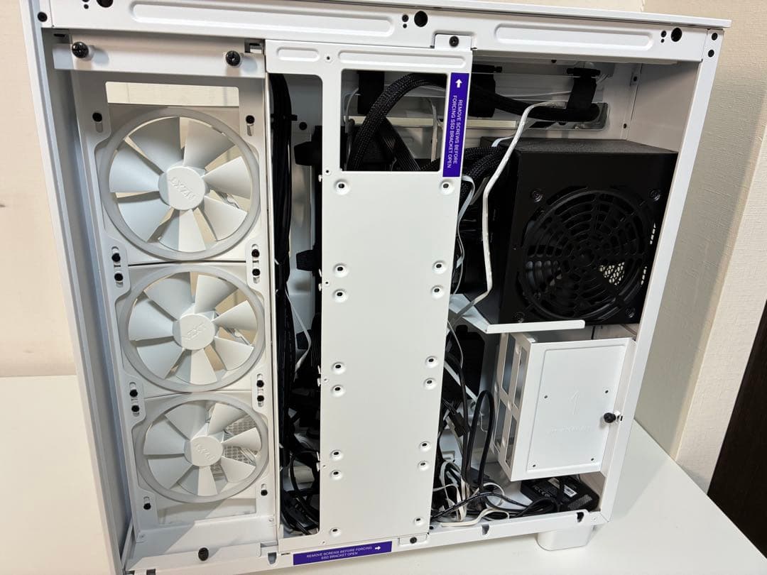 NZXT H9 elite 白＋マザボ＋簡易水冷cpuクーラー+電源
