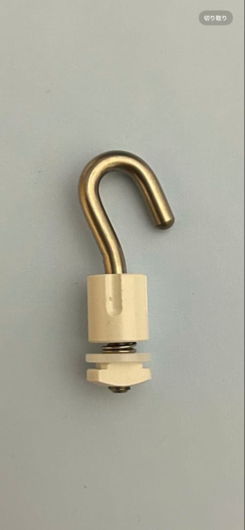 TAKIYAコレダーライン用ホワイトフック 200個セット