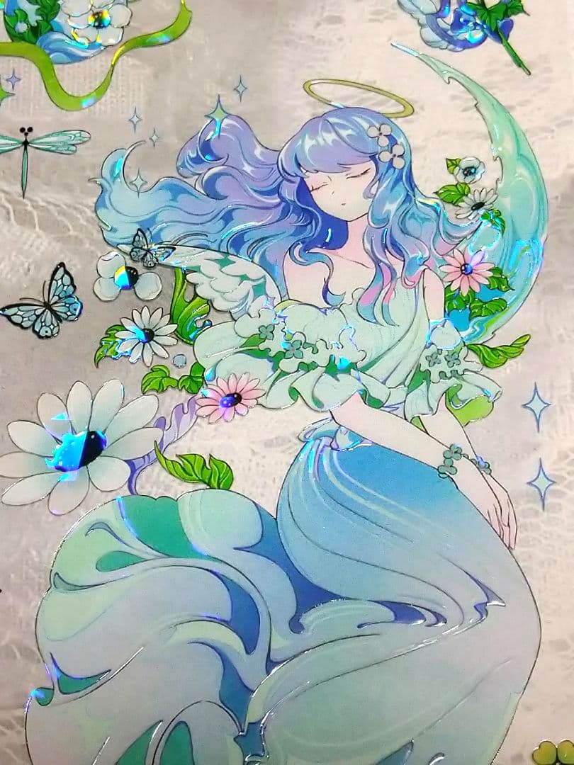 J660＃银河星斗(贝壳光)studiovi切り売り海外人物マステ女の子