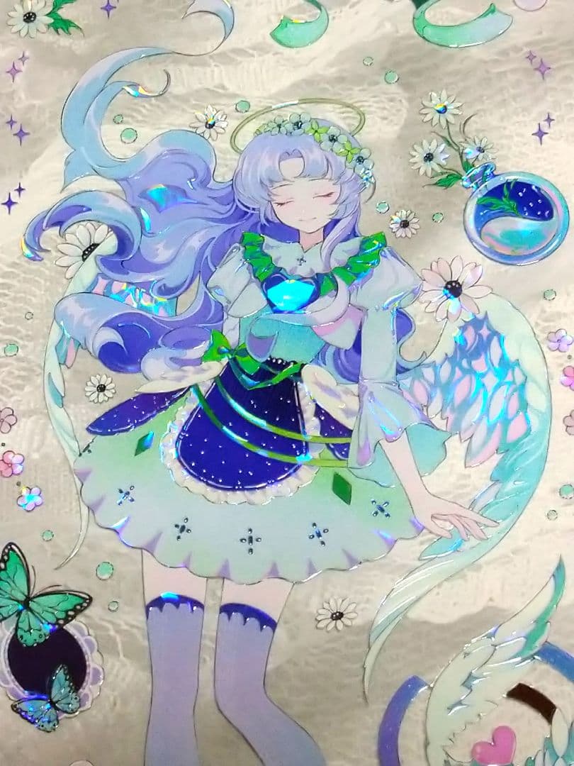 J660＃银河星斗(贝壳光)studiovi切り売り海外人物マステ女の子