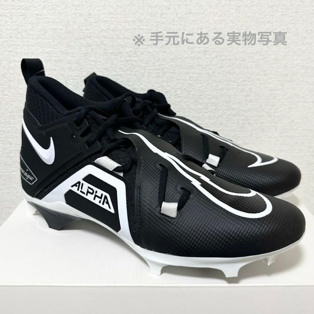 ナイキ 30 アルファメナス 3 アメフト スパイク シューズ 靴 黒 md