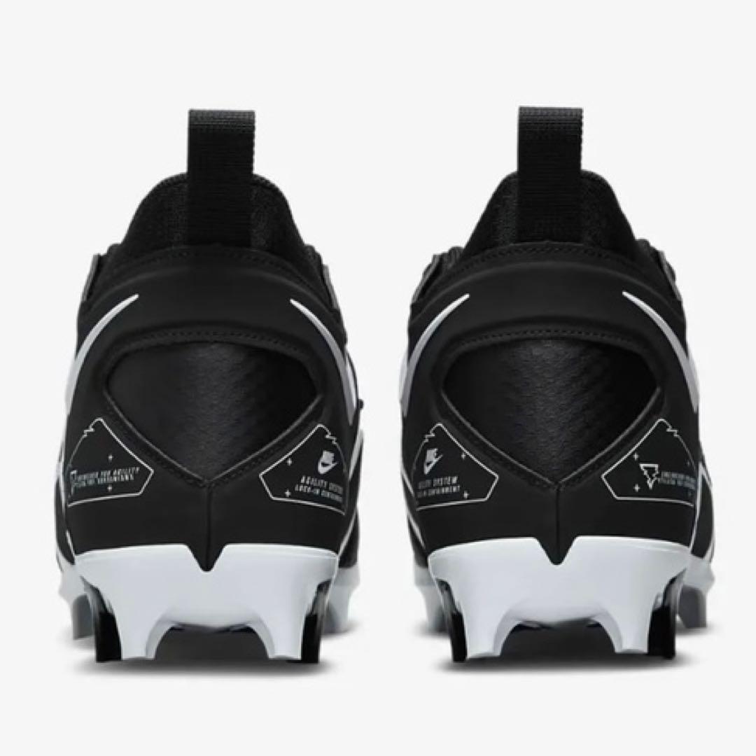 ナイキ 30 アルファメナス 3 アメフト スパイク シューズ 靴 黒 md