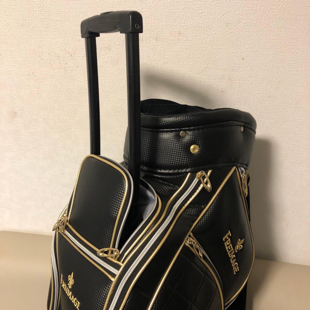 【送料込み】超希少　Freimage フリメージェ キャリー付　ゴルフバッグ