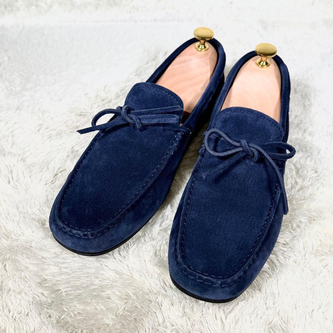 【Tod's】トッズ 8 ゴンミーニ ドライビングシューズ ブルー