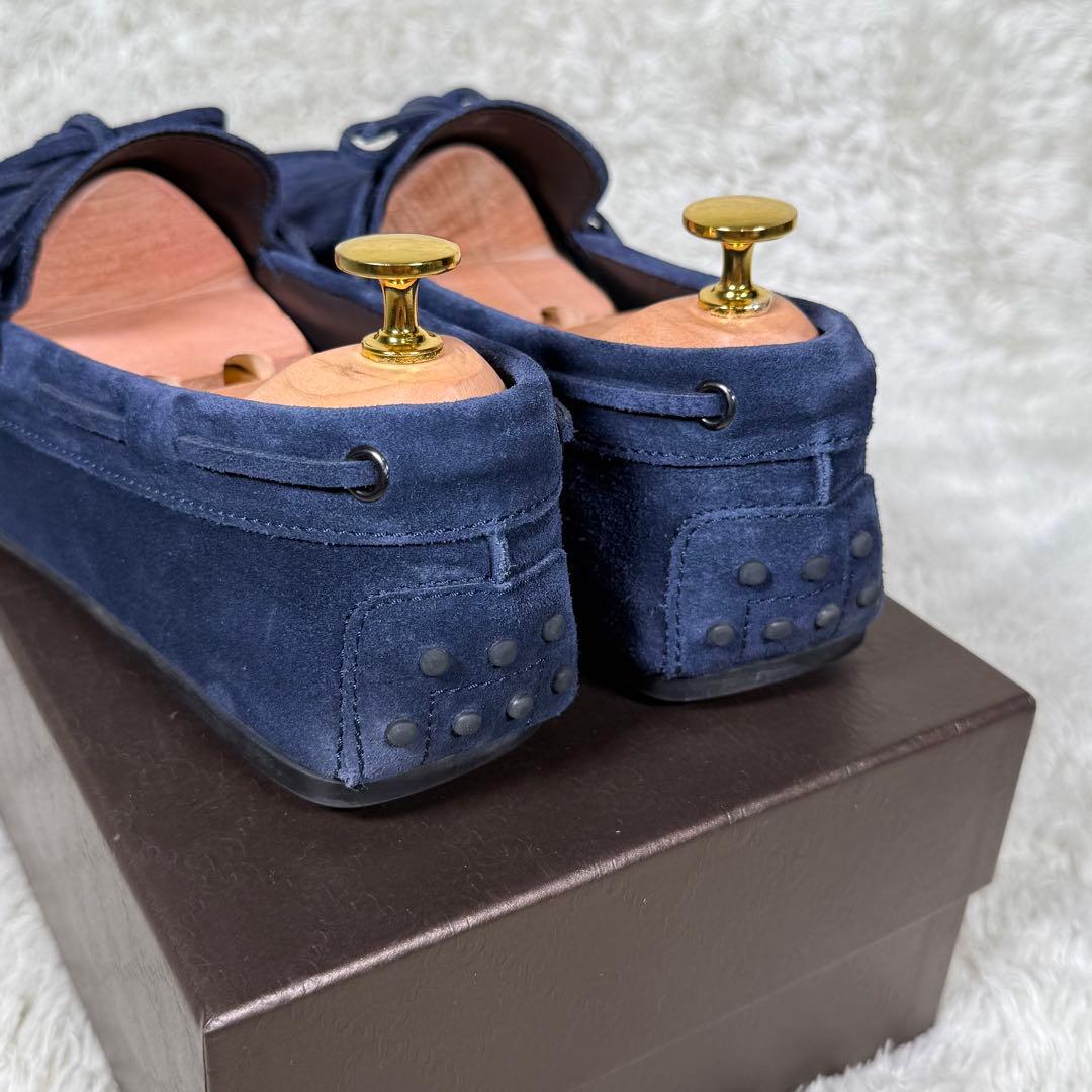 【Tod's】トッズ 8 ゴンミーニ ドライビングシューズ ブルー