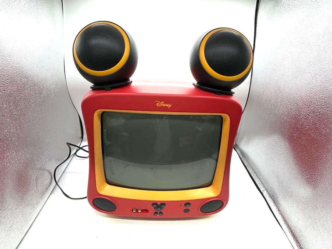 Disney テレビ ディズニー ミッキーマウス 14型テレビ 当時 ブラウン管