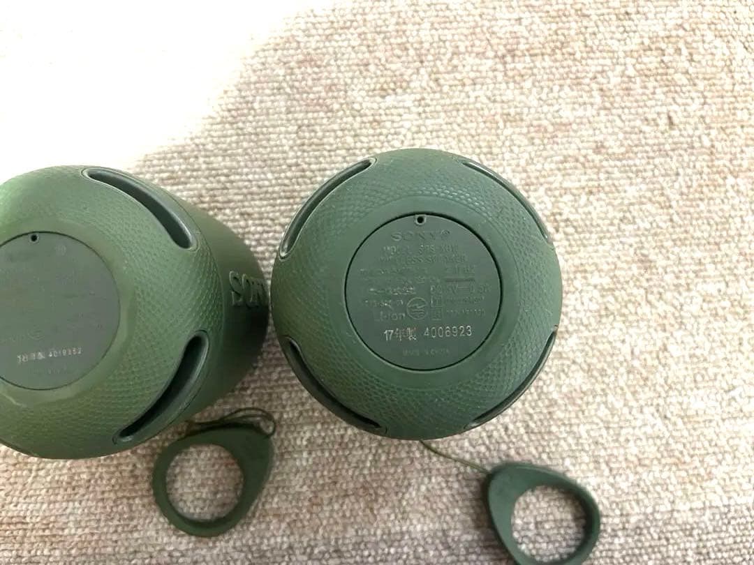 SONY SRS-XB10 ワイヤレススピーカー オリーブグリーン　2台セット