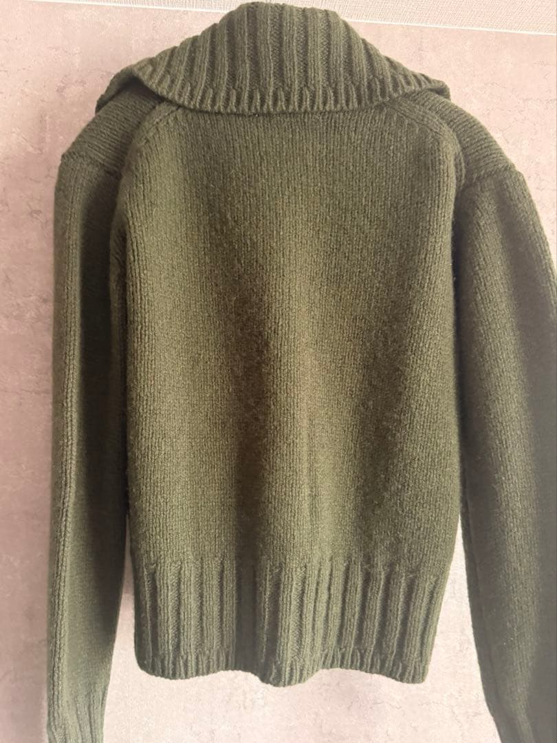 マディソンブルー　BIG COLLAR CARDIGAN カーディガン　ニット