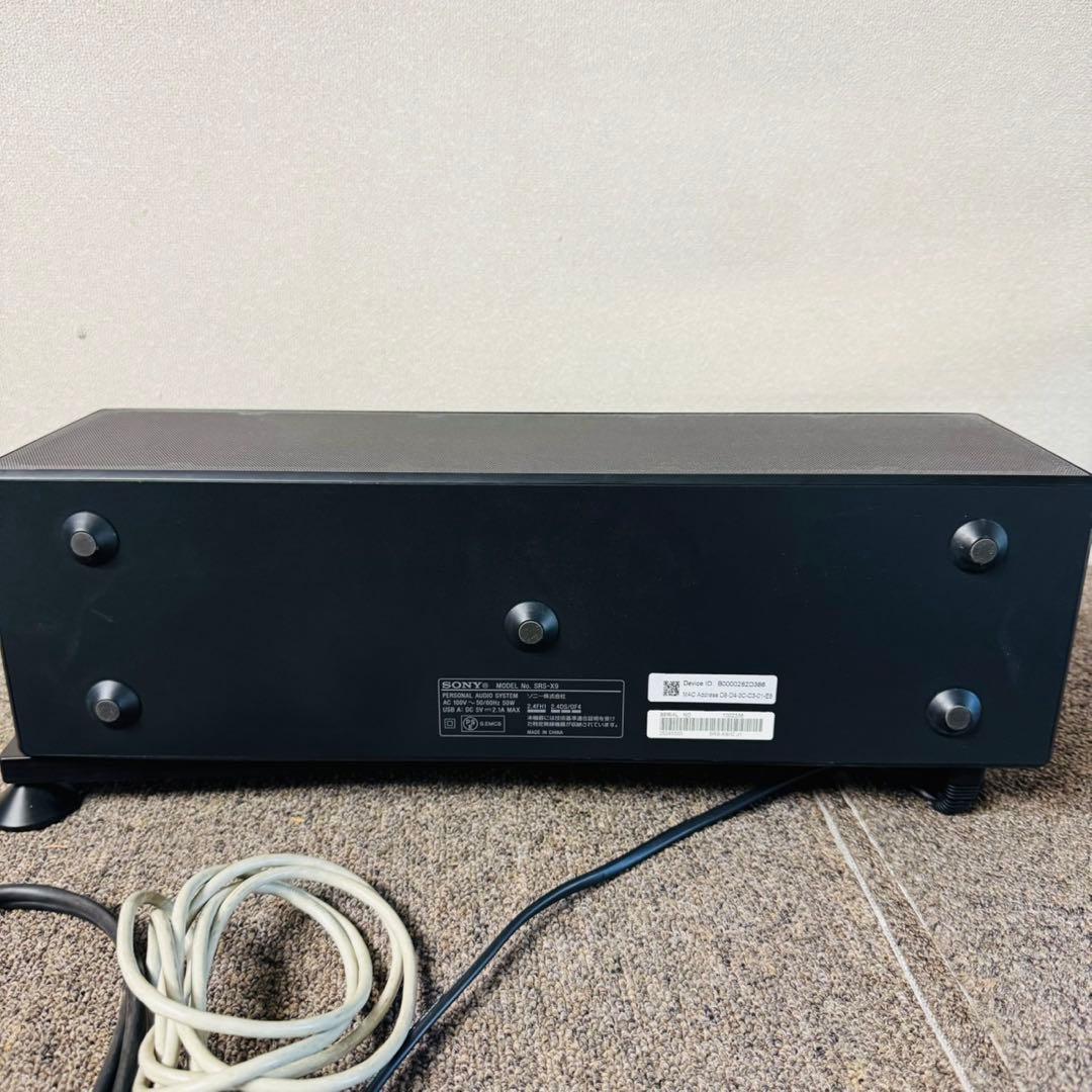 D20美品✨ ソニー ハイレゾ対応ワイヤレススピーカー コンパクトスピーカー