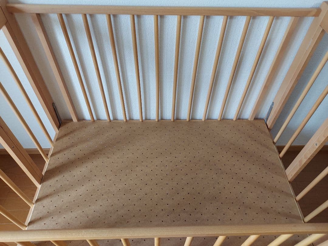 【ベビーベッド】日本製 石崎家具　スリーピー パル H-1 折り畳みベビーベッド