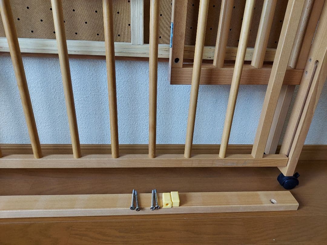 【ベビーベッド】日本製 石崎家具　スリーピー パル H-1 折り畳みベビーベッド