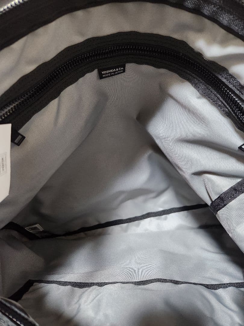 PORTER FLAT　2wayショルダーバッグ　ブラック