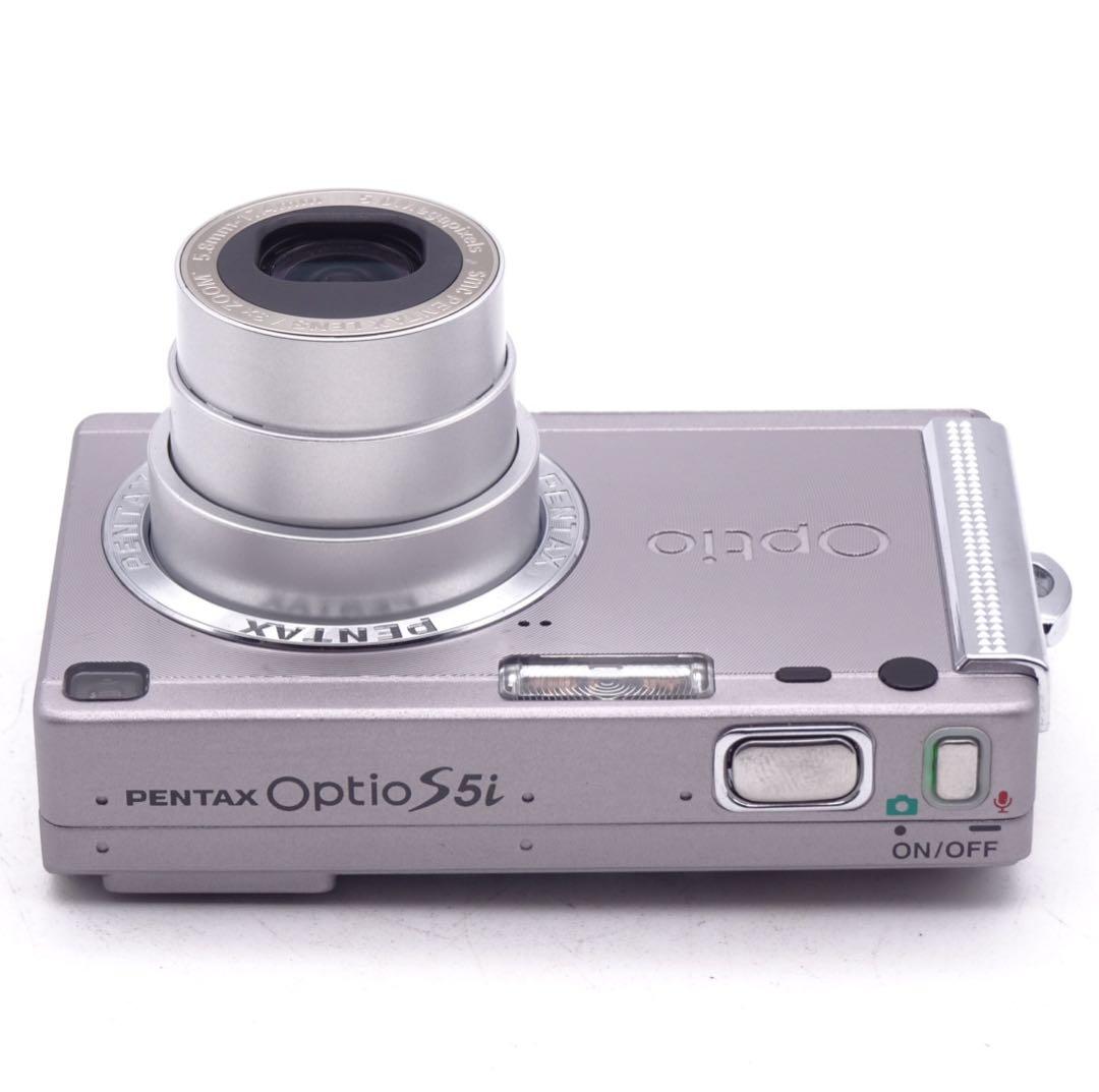 【完動美品】 PENTAX Optio S5i コンパクトデジタルカメラ