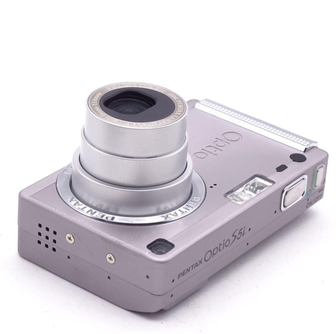 【完動美品】 PENTAX Optio S5i コンパクトデジタルカメラ