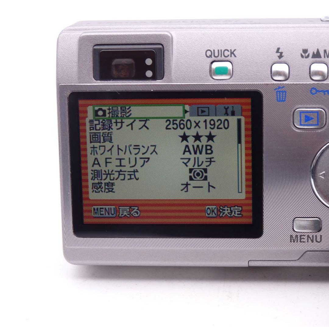 【完動美品】 PENTAX Optio S5i コンパクトデジタルカメラ