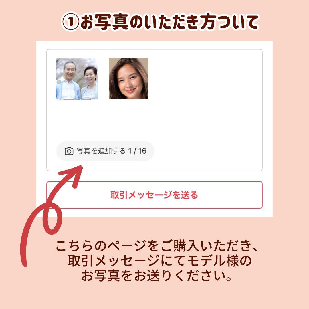 2名さま　A4サイズ×2【似顔絵オーダー】紙のみ