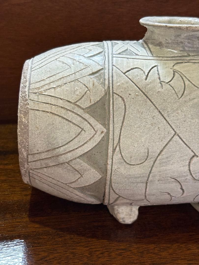 俵壺　置物　魚