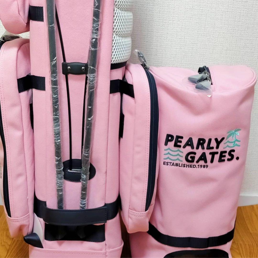新品 パーリーゲイツ ゴルフ 取り外し型 キャディバッグ 日本正規品 ピンク