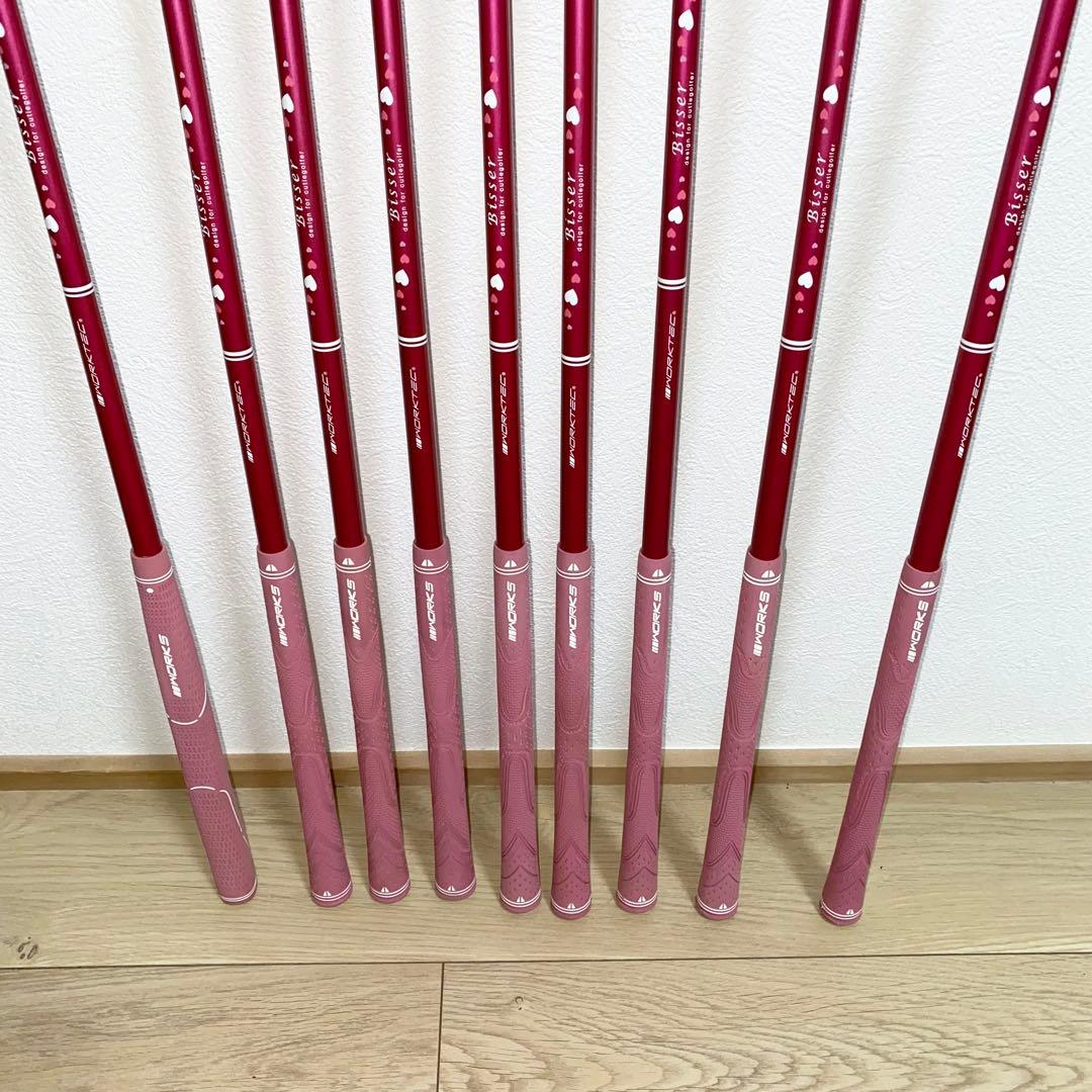 Bisserレディース用ゴルフクラブ フルセット☆初心者 女性右利き用 バッグ付
