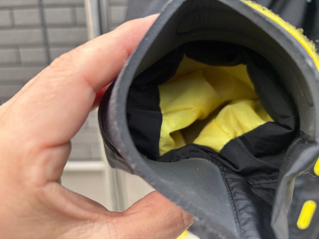 Pazdesignライジャケチャック難有　ウォームジャケットセット黒黄　値引可