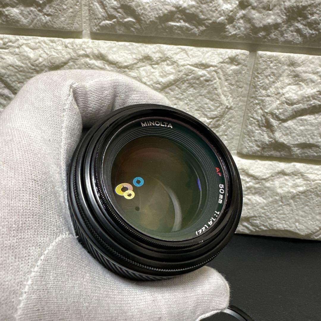美品　ミノルタ Minolta AF 50mm F1.4 単焦点レンズ