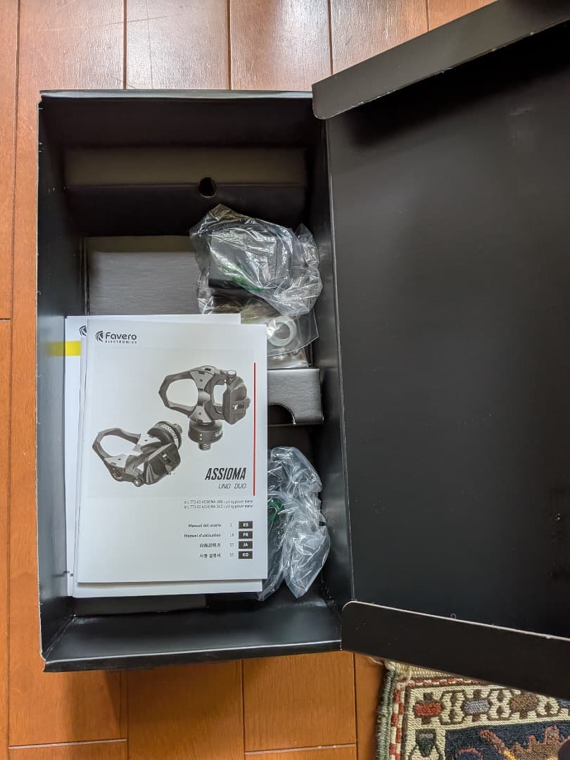 Assioma Favelo Duo ロードバイクパワーメーター