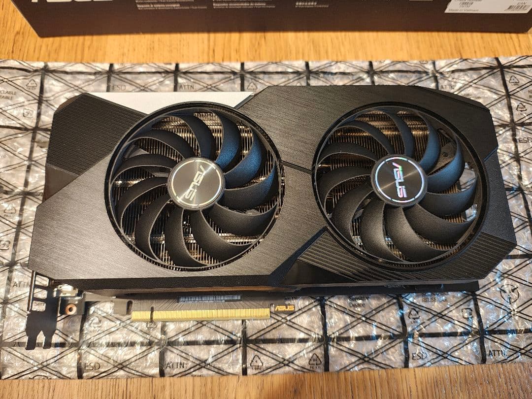 グラフィックボード・グラボ・ビデオカード ASUS DUAL RTX 3060 Ti O8G V2