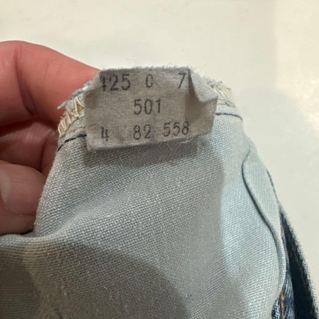 80s W33 Levi's リーバイス501 赤耳 オリジナル ヴィンテージ