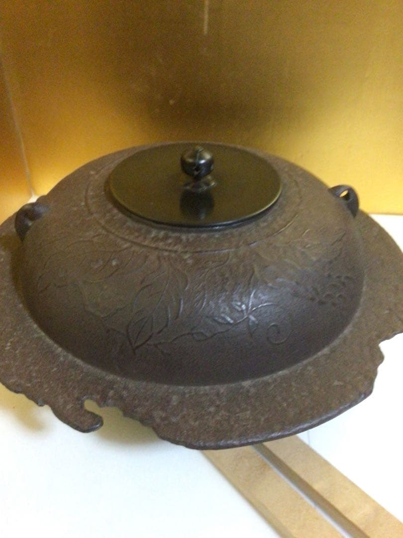 茶道具 透木釜