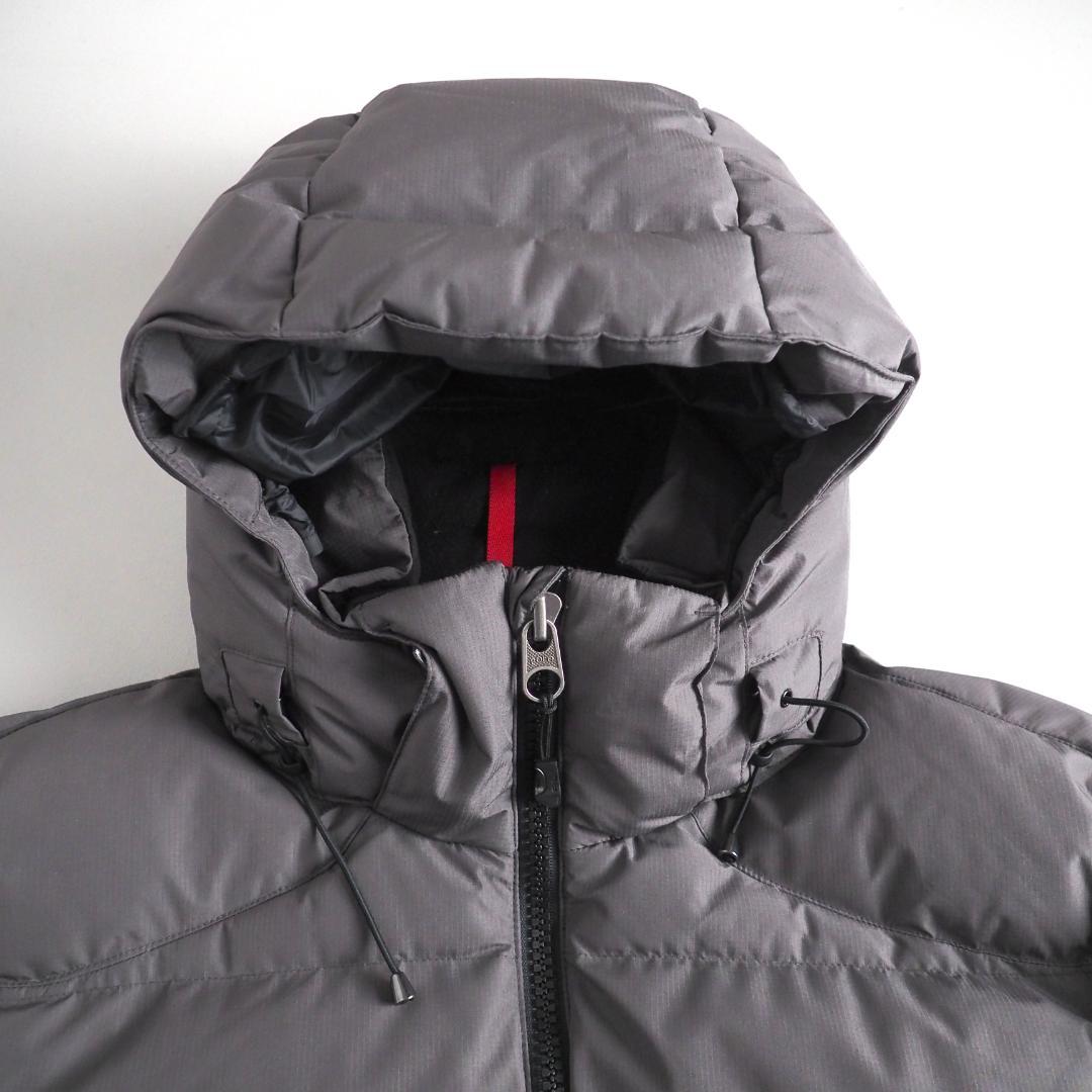ラルフローレン　ダウンジャケット　フーデッド　グレー　肉厚　グレー　美品