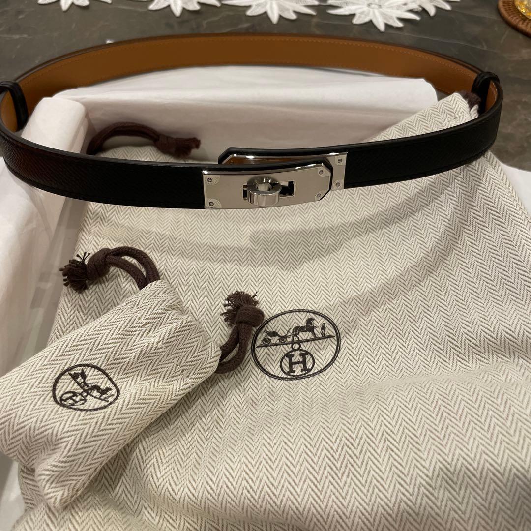 【新品未使用】25.10月購入 Kelly ベルト レシート 保存袋付き