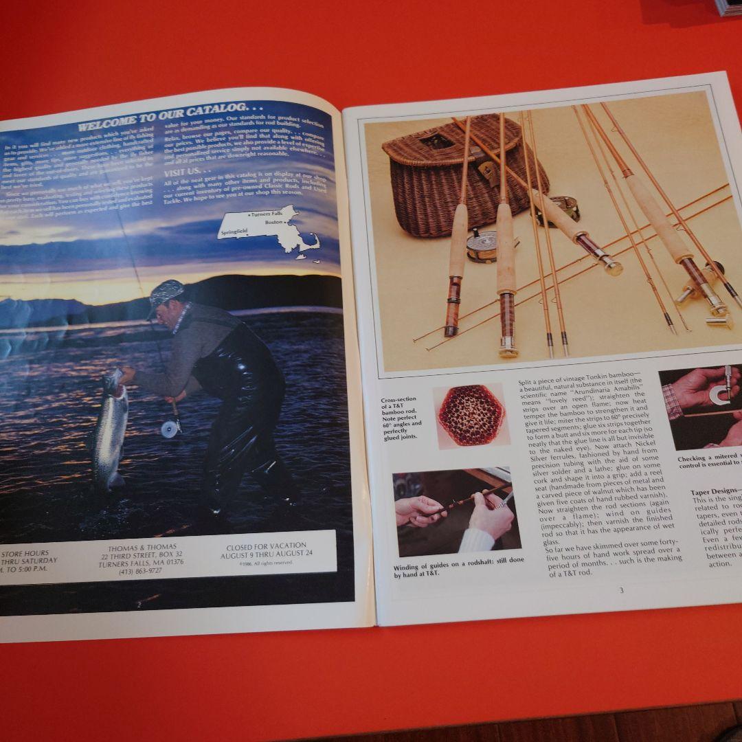1986年 Thomas & Thomas フライフィッシングカタログ