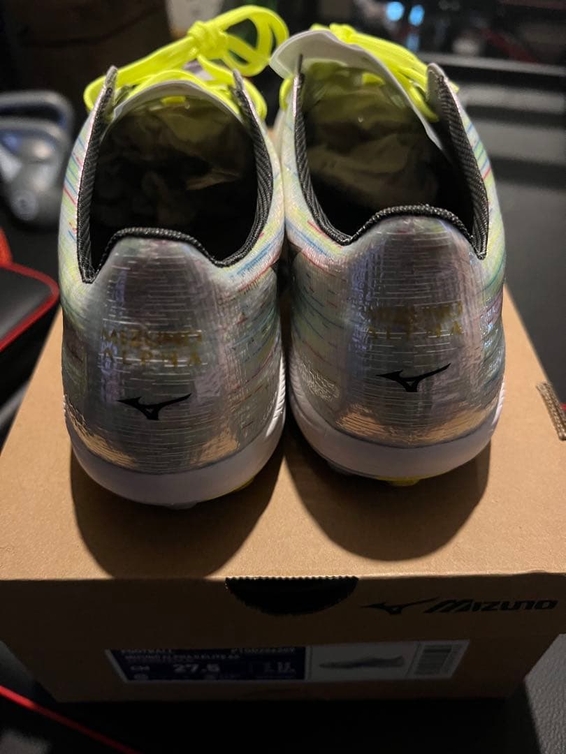 Mizuno サッカーシューズ 27.5cm ホワイト/イエロー