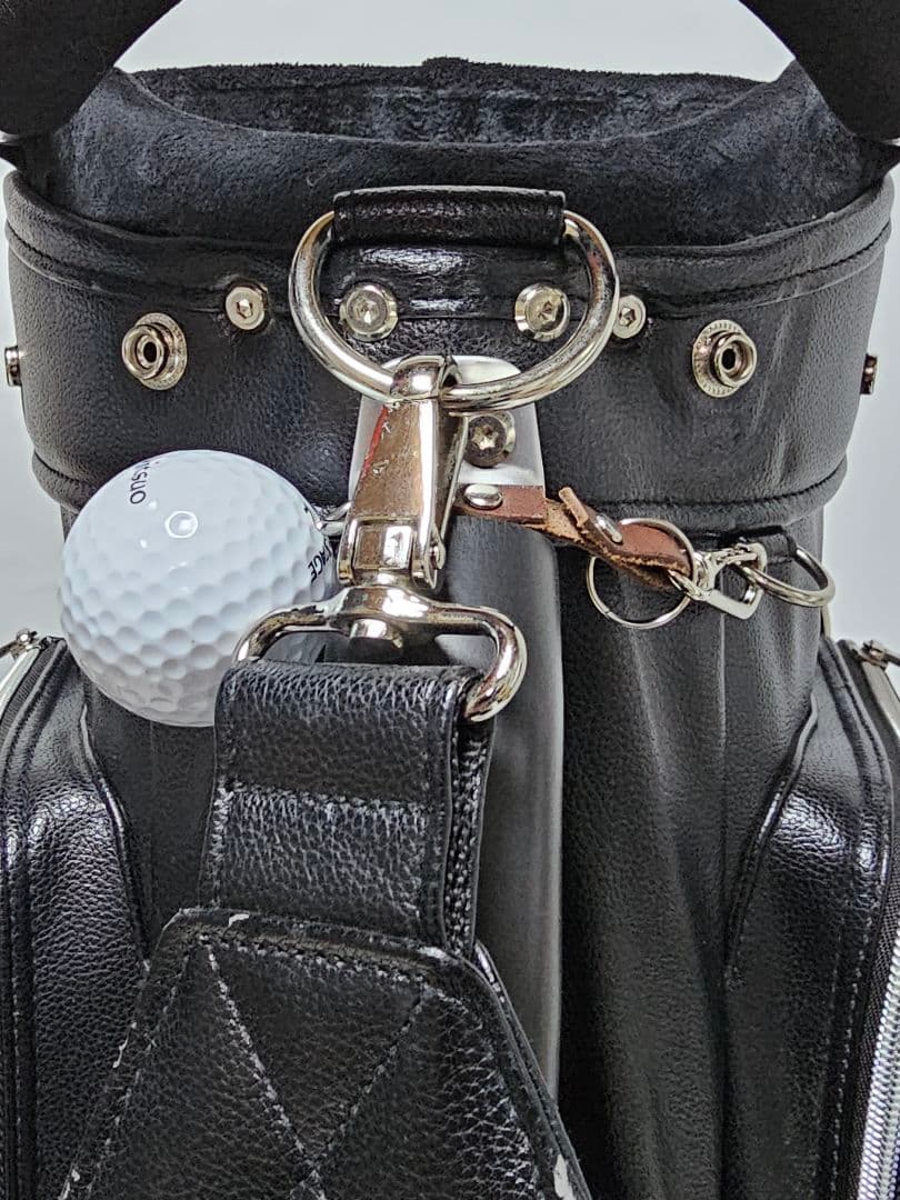 リョーマゴルフ 　軽量キャディバッグ 　9インチ　 5分割　3.2kg　ブラック