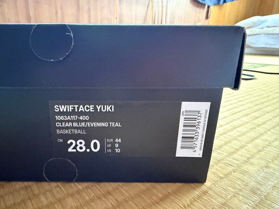 SWIFTACE YUKI 28.0cm バスケットシューズ