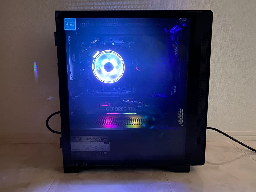 ゲーミング PC 3700X 3070 16GB 1TB モンハンワイルズ