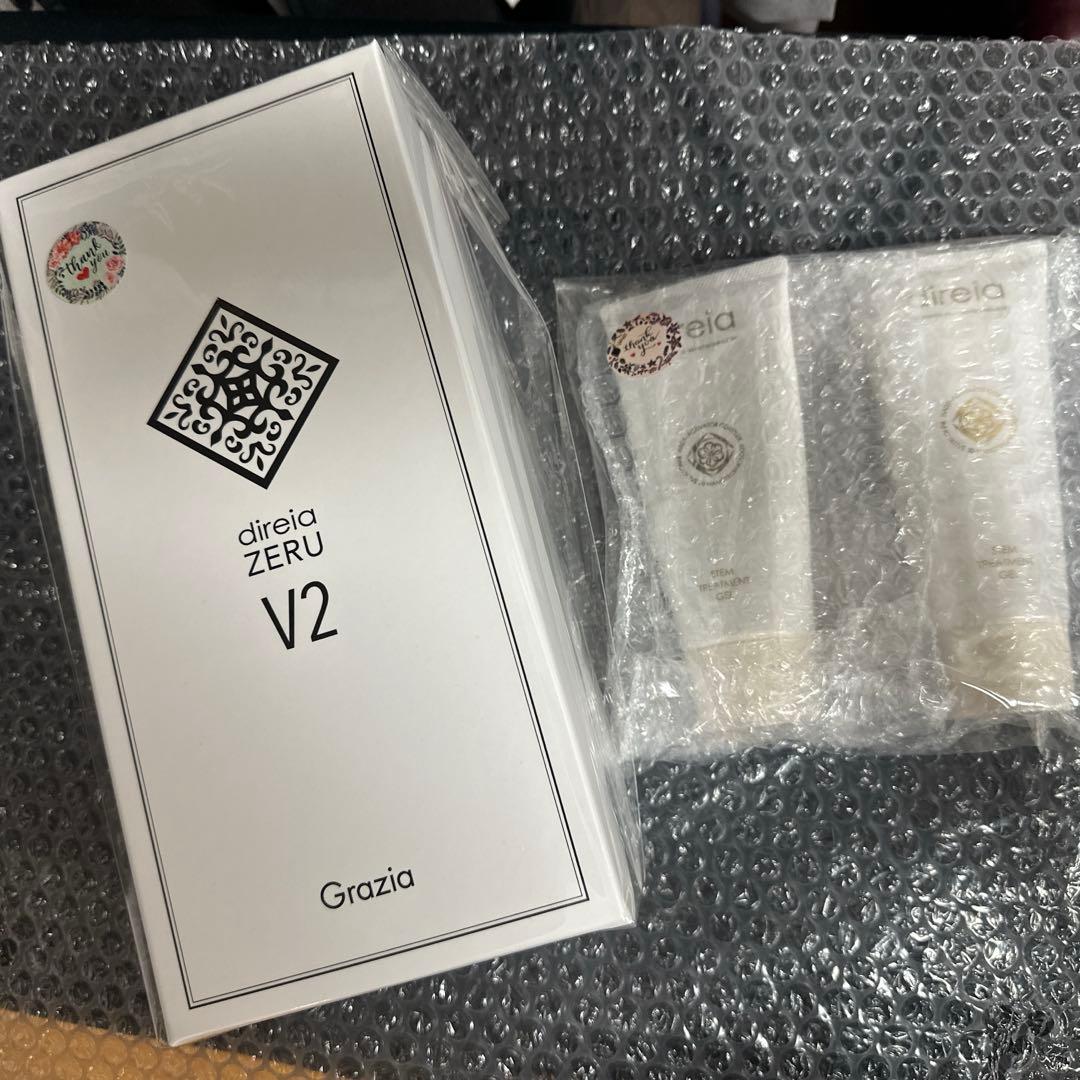 【新品】未使用direia ZERU V2 美顔器 ヒト幹細胞ジェル付き