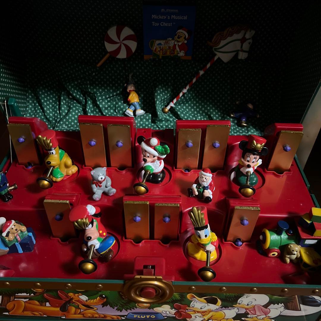 アンティーク　ディズニー　オルゴール　クリスマスソング　 ミッキー