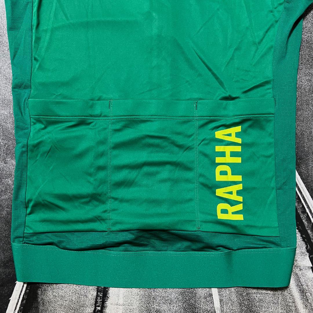 新品 Rapha メンズ プロチーム トレーニング ジャージ Sサイズ グリーン