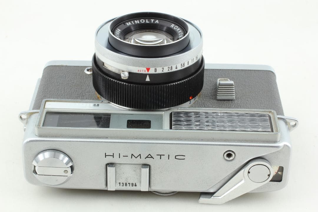 【整備済　美品】MINOLTA HI-MATIC　フィルムカメラ　 #1297