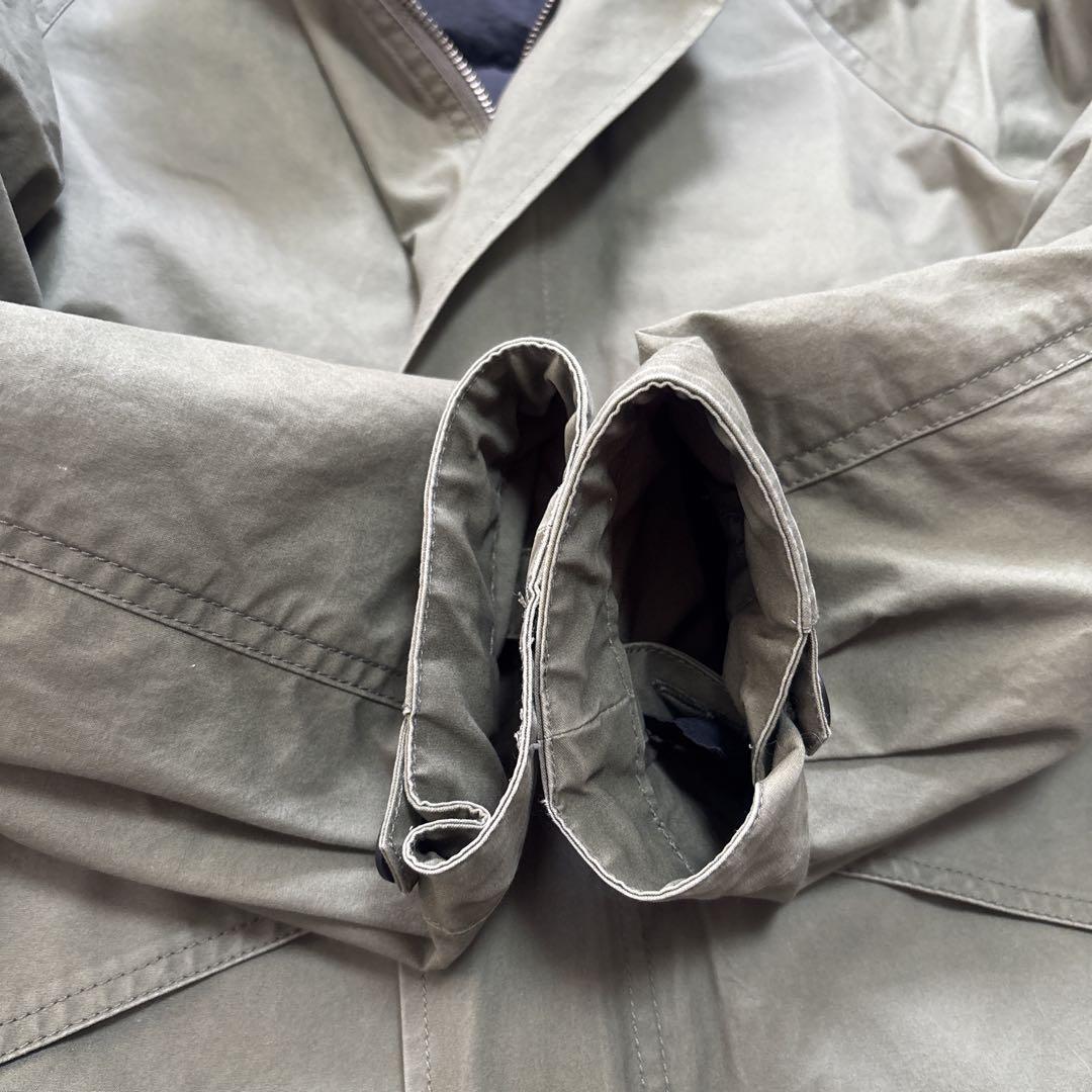 MHL.エムエイチエル ライナー付き モッズコート カーキ　L