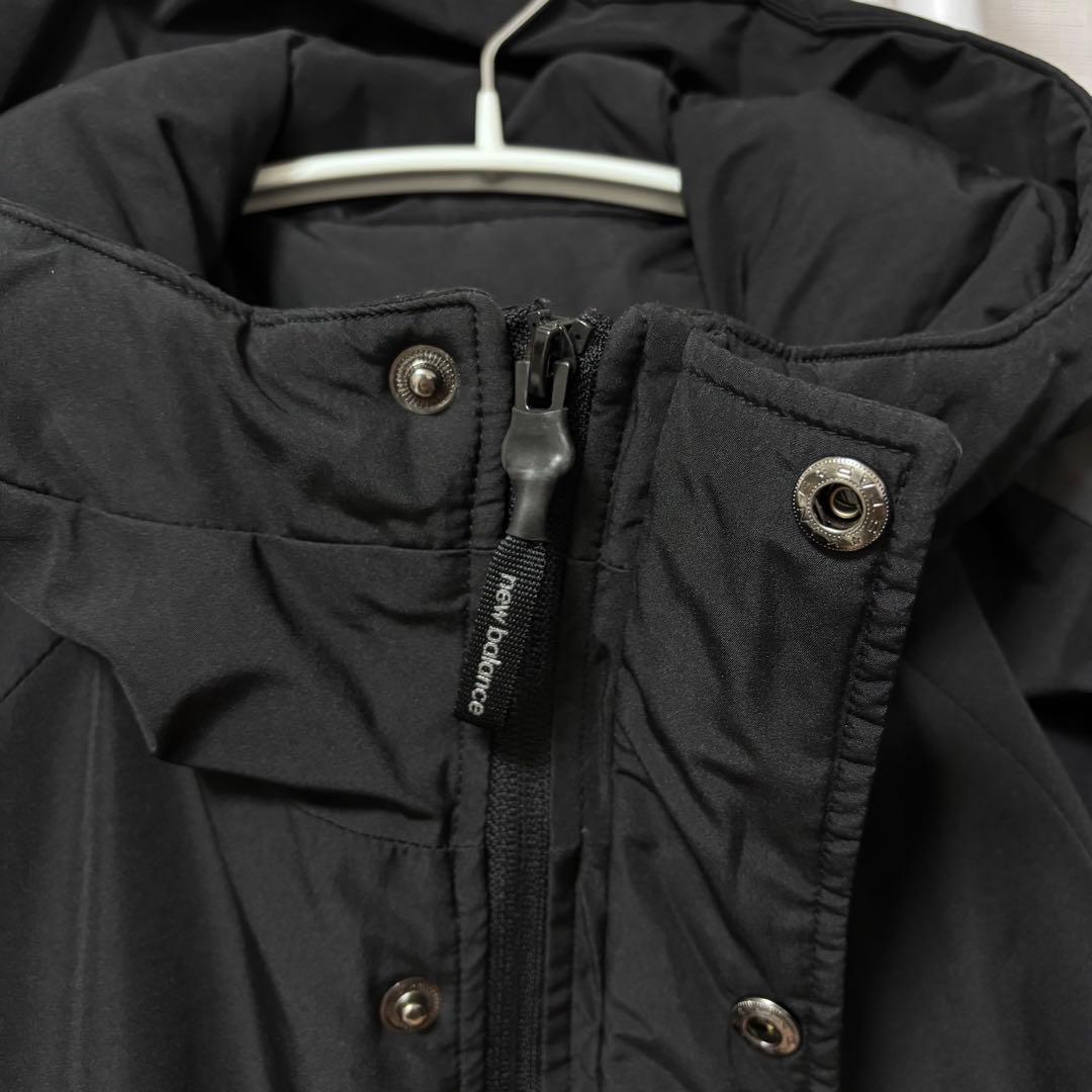 アキペロ　New Balance ニューバランス　ブラック ベンチコート