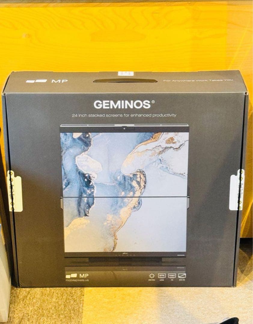 Geminos X タッチスクリーン デュアルモニター 24インチ 2画面