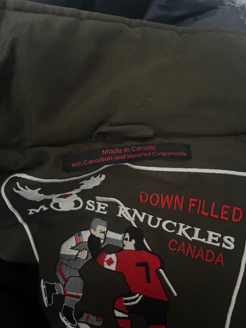 【期間限定大幅値下げ】MOOSE KNUCKLESムースナックルズ ファーダウン