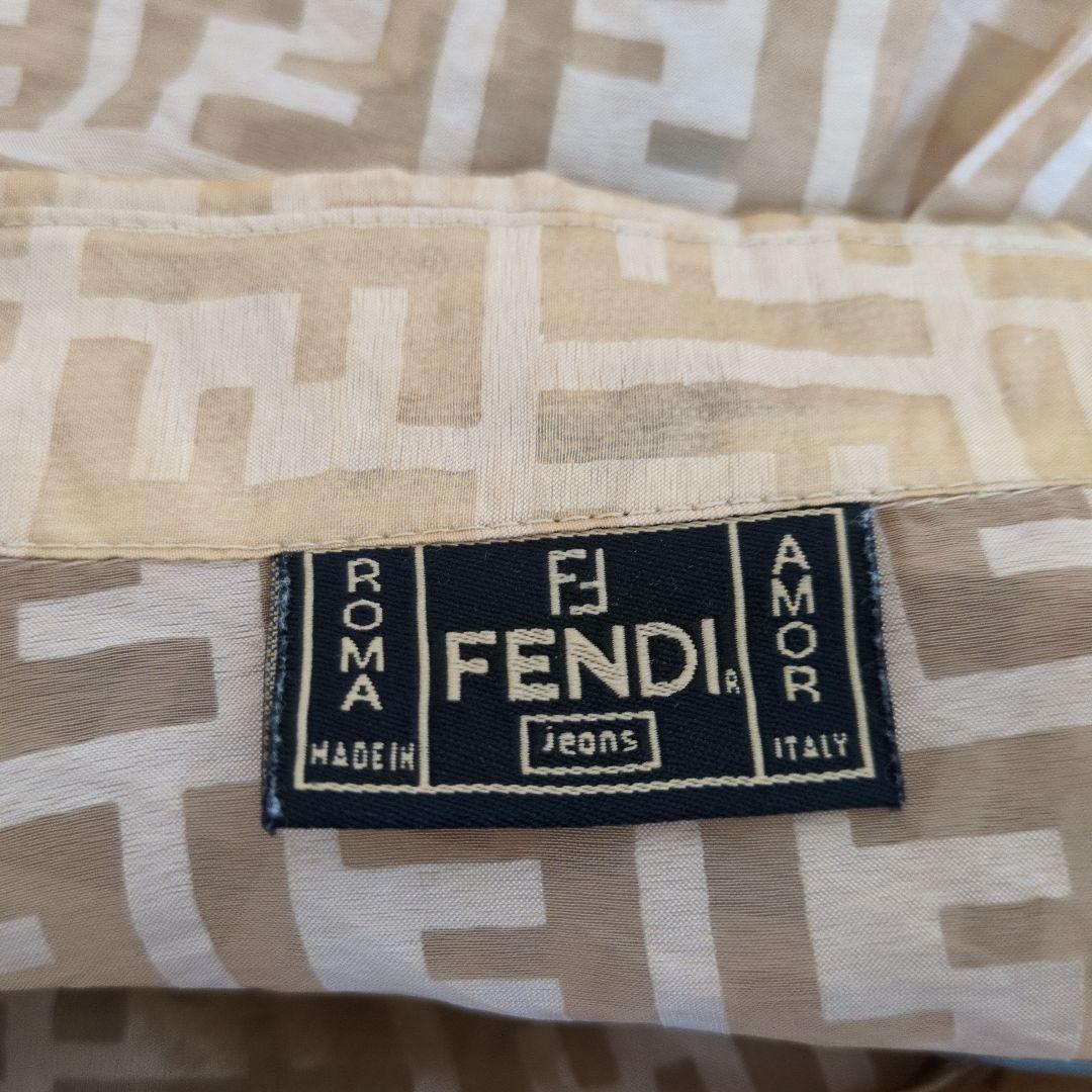 FENDI ロゴ　シースルー　シャツ　イタリア製