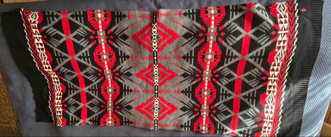 ラルフローレンホーム　ブランケット　ひざ掛け ネイティブ柄